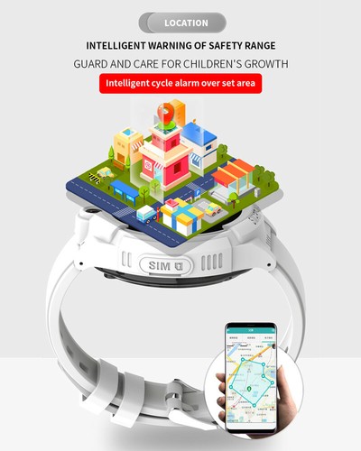 4G Kids Smart Watch Activity Tracker SOS Call Phone Camera for Boys Girls Gift - Picture 8 of 15