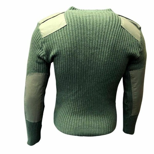 USMC Issue Wool Commando Sweater with 