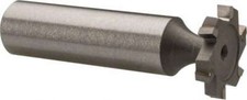Made in USA 3/4" Diam x 1/8" Face Width, Carbide-Tipped, 6 Teeth, Shank Conne...