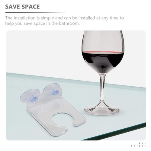 Rack Wine Cup Holder Wine Glass Holder Bathtub Supply Bathtub Home - 第 7/12 張圖片