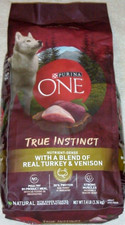 Purina ONE High Protein Natural Dry Dog Food SmartBlend True Instinct With Re...