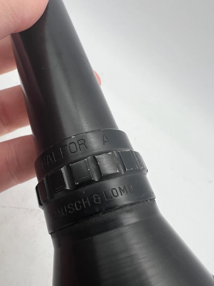 Mira para rifle Bausch Lomb BALFOR A 4x de colección mira fina Rochester NT9717 EE. UU. Foto 4 de 4