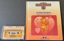 1985 VTG Classic Teddy Ruxbin BOOK  TAPE "Grubby's Romance" World of Wonder