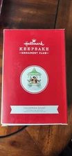Hallmark 2020 Snowman Band Keepsake Club Ornament Magic Light Sound Motion NIB