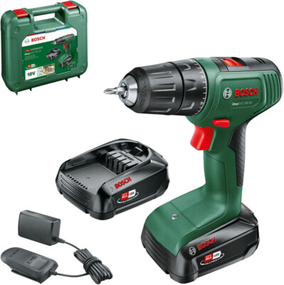 Bosch Home and Garden EasyDrill 18V-40 Akku-Bohrmaschine 2 Akku 2,0 Ah NEU