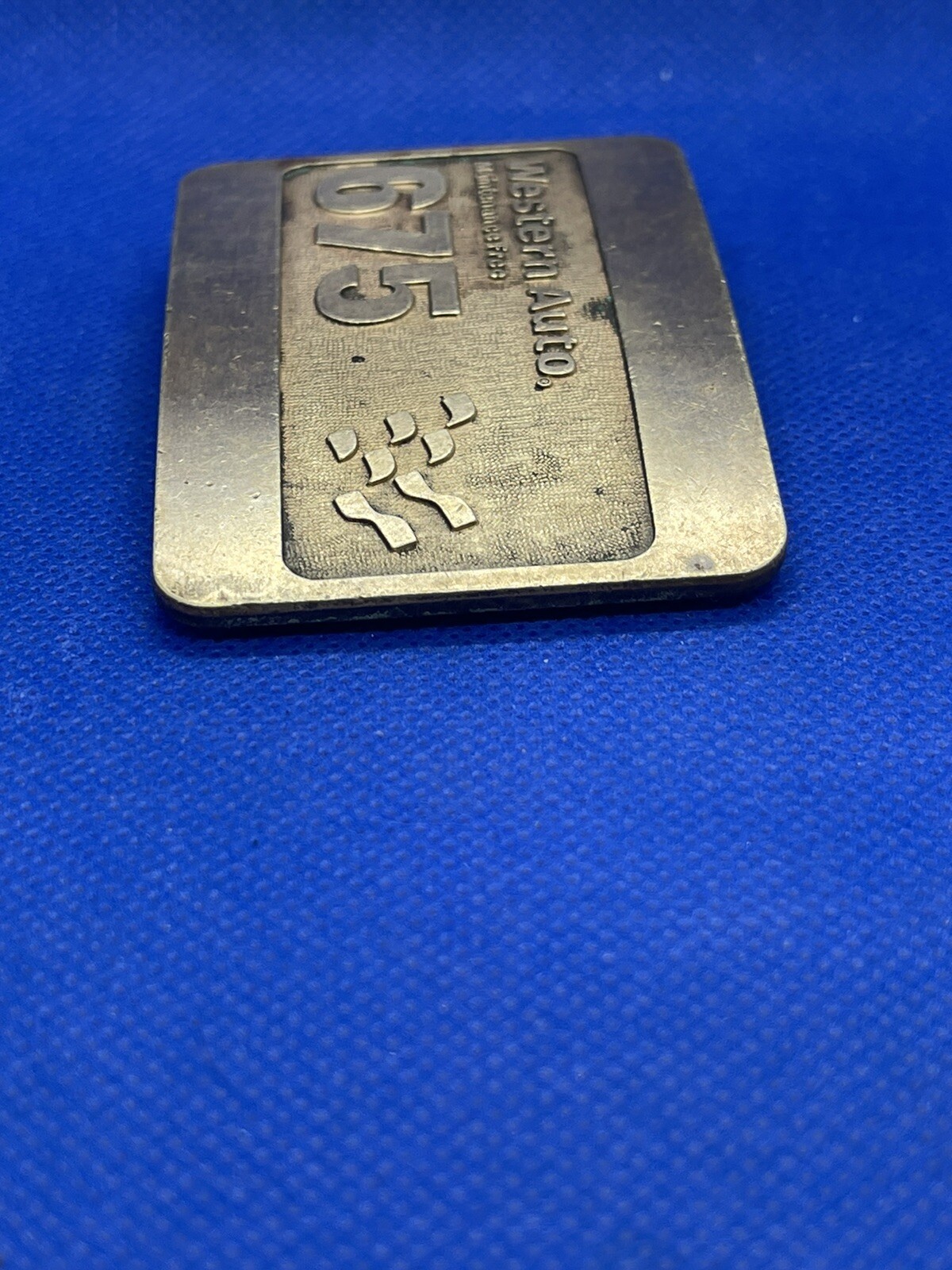 VINTAGE 1970s WESTERN AUTO 675 COMPANY MAINTENANCE FR… Gem