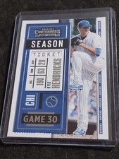 2020 Panini Contenders #29 Kyle Hendricks   Chicago Cubs Baseball Card