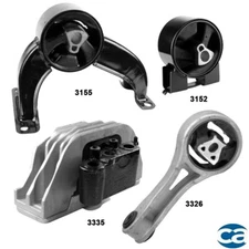 Engine Mounts & Engine Torq. Strut Mount 4PCS For Chrysler 200 14-11 2.4 6 Speed