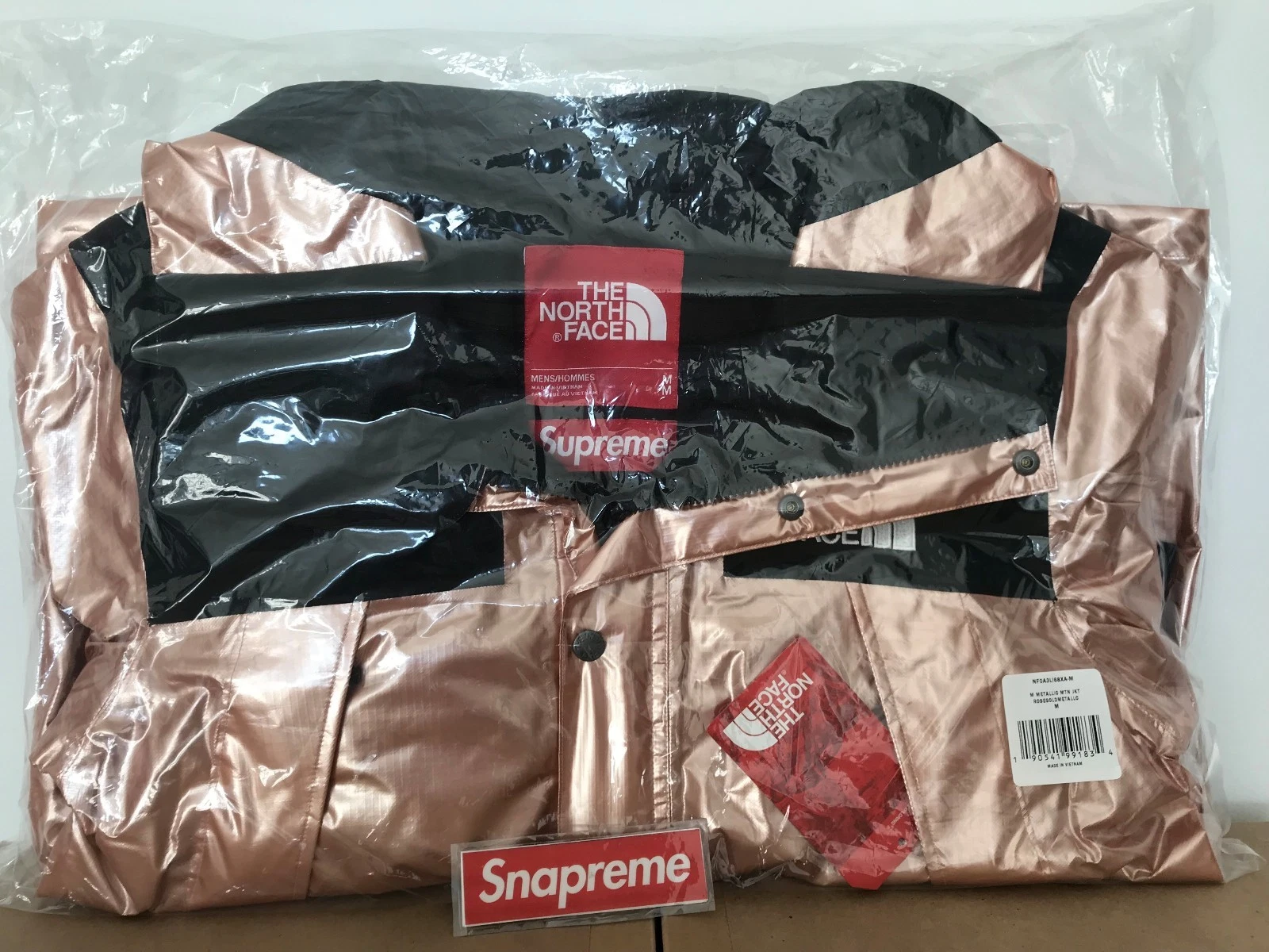 S/S 2018 Supreme The North Face Metallic Mountain Parka OR ROSE   tnf MOYEN
