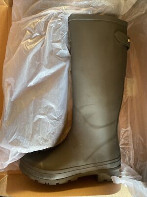 Joules Welly Tall Rain Boots size Hunter Green
