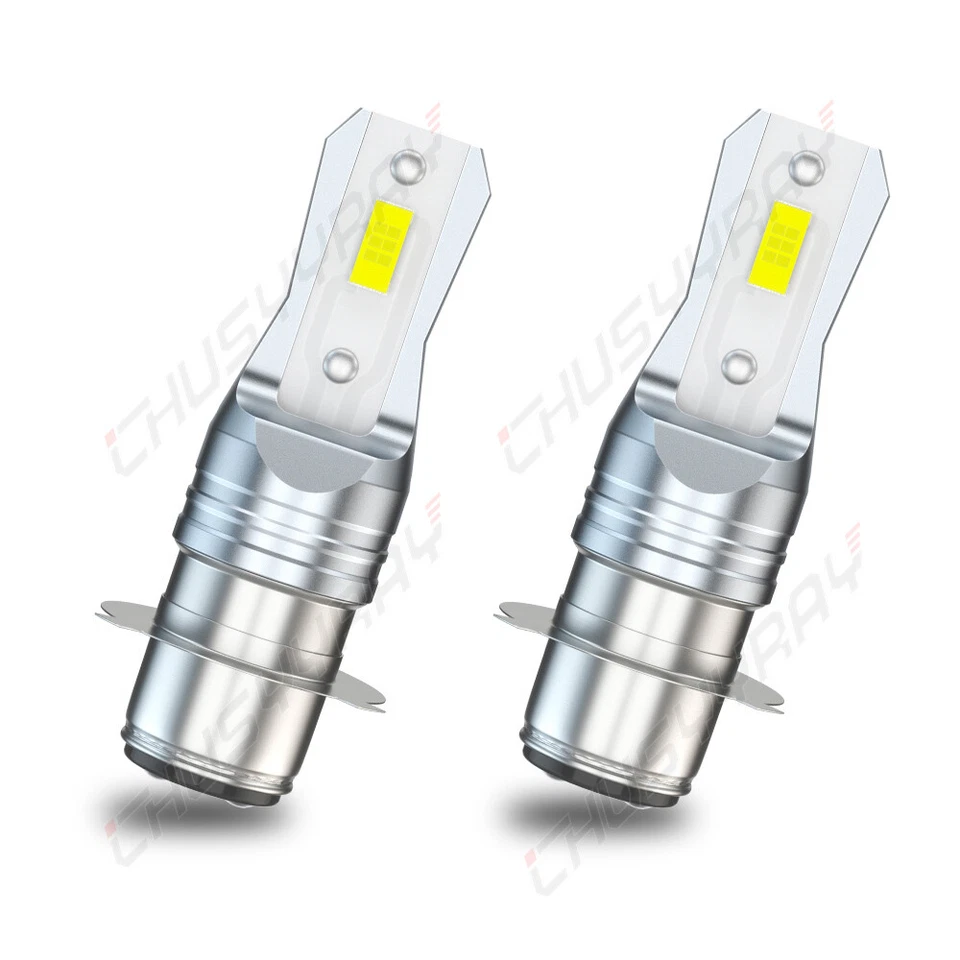 Para Yamaha Big Bear 350 YFM350FW 4x4 1987-1999 - Kit de bombillas faros LED 6500K Foto 3 de 4