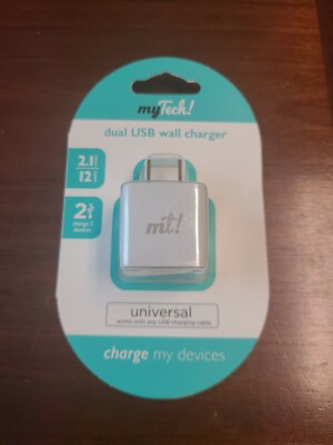 My Tech Dual USB Wall Charger