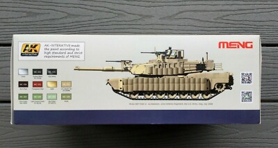 Meng Model TS-026 - 1 35 M1A2 SEP Abrams Tusk I / Tusk II - for