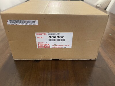 TOYOTA RADIO ALPINE L4201 Super Rare  Orginal Package W/ 3 Disc Auto Changer !!