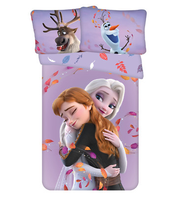 Disney Frozen 2 Anna Elsa Olaf Baby Bettwäsche  40 x 60 cm + 100 x 135 cm 