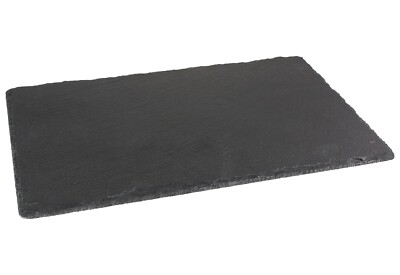 Schiefer Untersetzer Servierplatte Käseplatte Schneidebrett Tischset 30 x 20cm