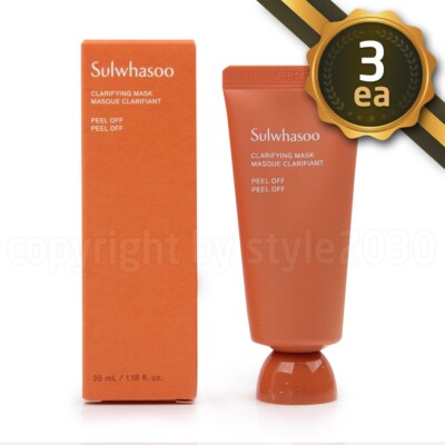 Sulwhasoo Clarifying Mask 35ml x 3ea  Masks Peel Off New Version
