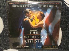 The American President Laserdisc Michjael Douglas Annette Benning Free Ship 50