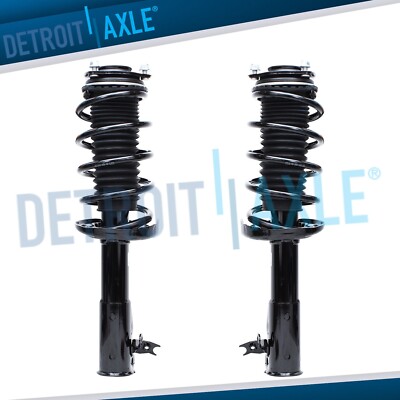 Front Left Right Side Struts w/Coil Spring for 2006 - 2011 Honda Civic Acura CSX