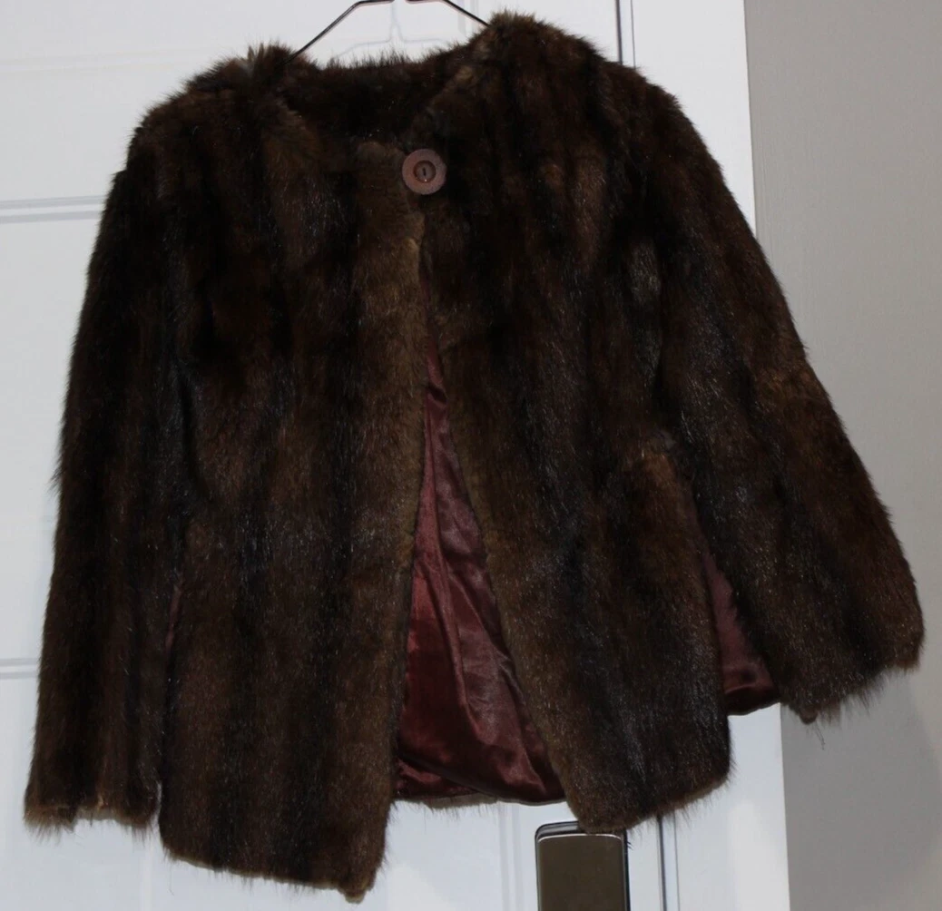 Beaver Fur Vintage Coats, Jackets & Vests for Women for sale | eBay