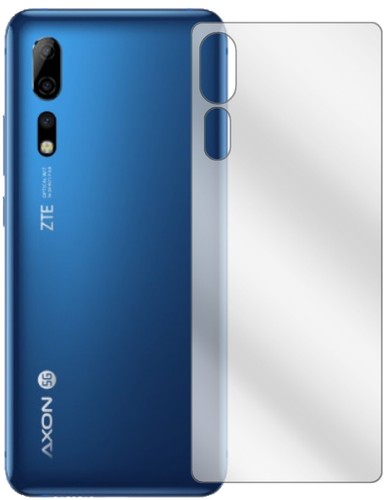 6x Pantalla para ZTE Axon 10s Pro trasero Protector de protectores transparente - Imagen 2 de 5