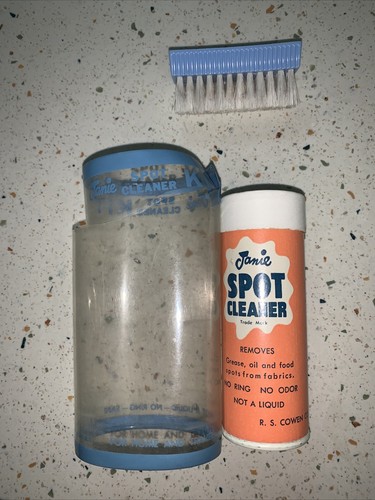 Vtg Janie Spot Cleaner Kit RS Cowen Co 
