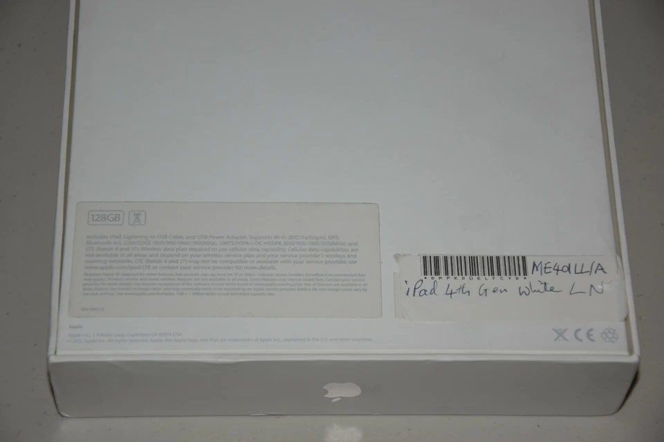 Apple iPad Gen 4 128 GB Wi-Fi + GSM 4G Cellular ME401LL/A Unlocked iOs ver 8.4.1 - Image 4 of 4