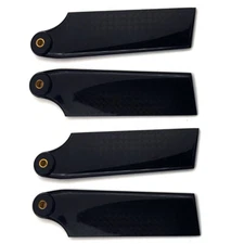 2Pairs TAROT 70MM Carbon Fiber Tail Rotor Blades for Align trex 500 Helicopter