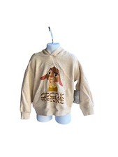 Disney The Lion King Tan Hooded Sweatshirt Youth XS 4/5