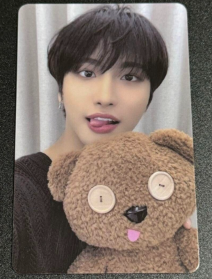 ateez withmuu ソンファ くま outlaw ATEEZ Seonghwa Photocard THE WORLD EP.2 OUTLAW Withmuu Official
