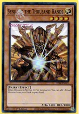 Yugioh! Senju of the Thousand Hands CRBR-EN041 (SR) 1st Ed "Ritual Support"