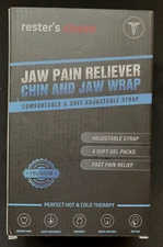 Rester's Choice Jaw Pain Reliever Chin and Jaw Wrap NEW