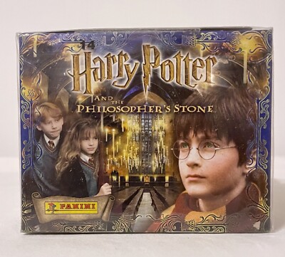 2001 Harry Potter Philosopher s Stone Panini Stickers 50 Pack Factory Sealed Box