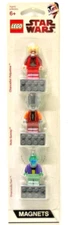 Lego: Star Wars Magnet Set (852844) Palpatine+ Nute + Onaconda (New) 2010