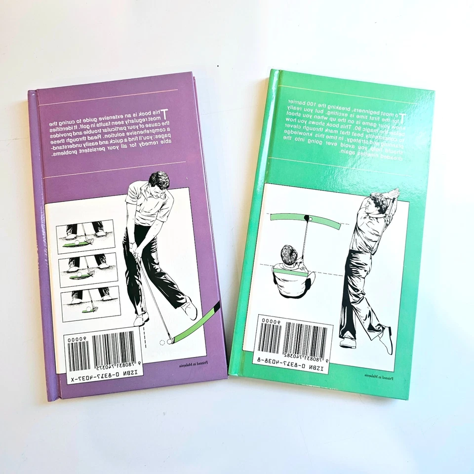 Play Better Golf Lot (1994 HC) Beverly Lewis How to Break 90 + Common Faults Foto 2 de 4