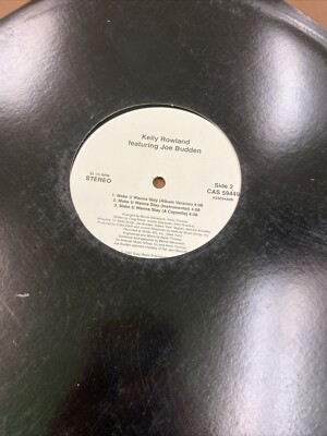 KELLY ROWLAND FT. JOE BUDDEN - MAKE U WANNA STAY 12  LP MAXI SINGLE OOP VINYL