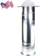 Self Flashing Tubular Skylight Kit with Rigid Tunnel & Seamless Insulated Dome