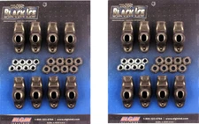 BLACK ICE Rockers Arms Kit/16 Chevy SB 305 350 3/8-1.6 ratio,self-aligning,LONG