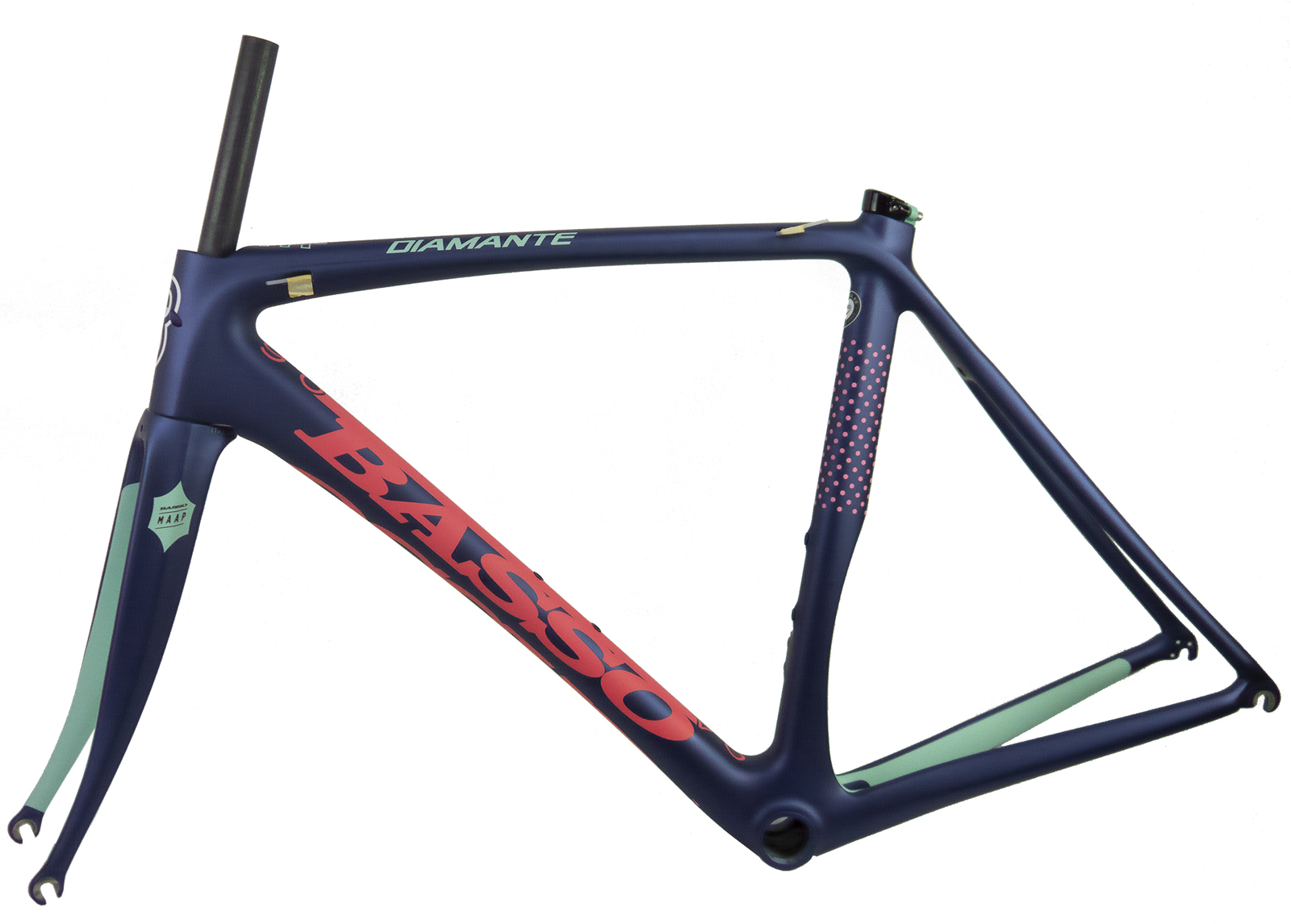 Brand New BASSO Diamante MAPP limited Carbon Road Bicycle Frameset 700C 53cm 