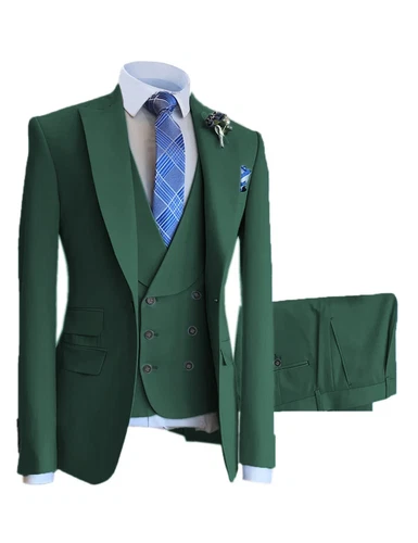 Men’s Suit 3 Piece White Meeting Party Wedding Business Formal Occasions - Picture 27 of 44