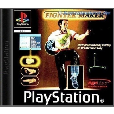PS1 / Sony Playstation 1 - Fighter Maker mit OVP NEUWERTIG