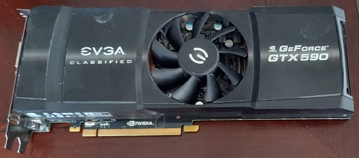 EVGA NVIDIA GeForce GTX 590 (03G-P3-1598-AR) 3 GB GDDR5