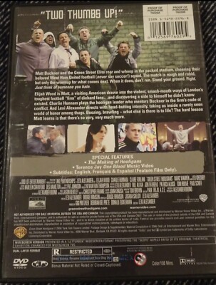 Green Street Hooligans (DVD, 2006) Elijah Wood & Charlie Hunnam