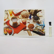 Atelier Cologne ORANGE SANGUINE Sample Vial w/ Postcard NEW