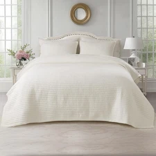 Quilt-Bedding-Coverlet-Blanket-Set Machine Washable Ultra Soft Lightweight S