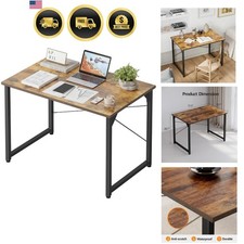 Computer Desk 32 inch Small Home Office Desk Modern Style for Study Work