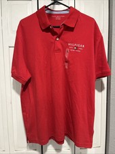 Tommy Hilfiger Men's Regular Fit Solid Short Sleeve Polo Size XL
