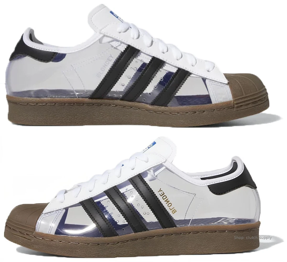 Blondey McCoy x adidas Superstar 80 Clear for Sale | Authenticity
