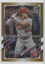 2021 Topps Gold Foil Harrison Bader #286 yk0