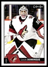 2016-17 O-Pee-Chee #24 Louis Domingue Arizona Coyotes Hockey Card